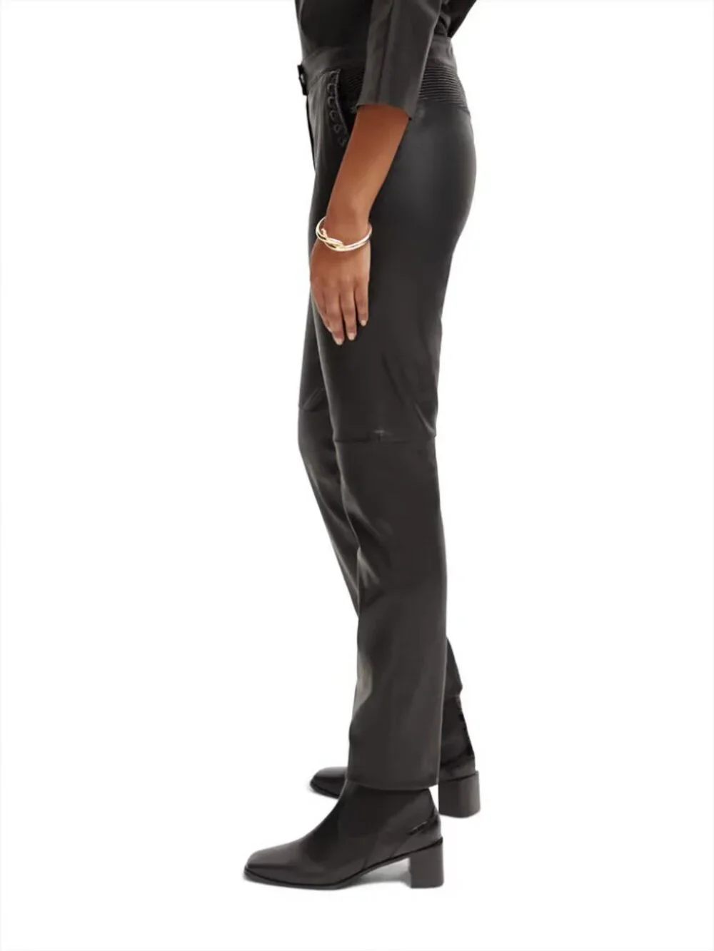 Scotch & Soda Leather Biker Pants NWT, Size M